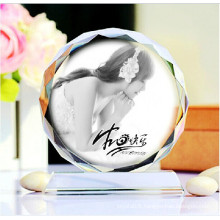 Hight Quality Engraving Crystal Glass Photo Frame